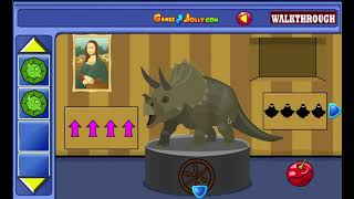 Gold Treasure Escape From Museum Walkthrough - Games2Jolly screenshot 3