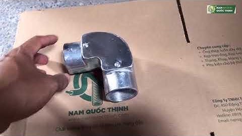 CO ĐÚC REN IMC D42 90 ĐỘ NỐI ỐNG THÉP LUỒN DÂY ĐIỆN ✅  Mechanical Support