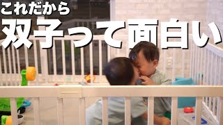 【双子育児】もうすぐ1歳になる2人のシンクロが止まらない　#双子育児 #育児記録