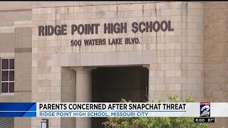 Parents concerned after Snapchat threat