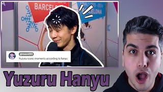 [ENG SUB] Yuzuru Hanyu ✨ iconic✨  moments according to fanyu (羽生結弦) REACTION