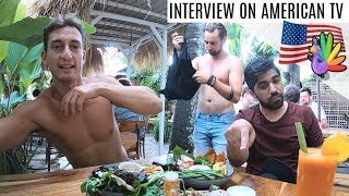 My Interview with American News Channel on Veganism in Bali