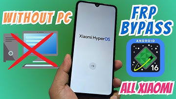 WITHOUT PC - Xiaomi redmi note Frp bypass, Account Google Remove ANDROID 16-15-14
