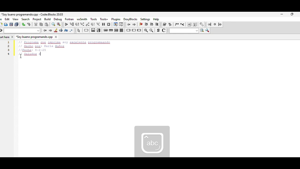 Compilación y ejecución de un programa en C++ - YouTube