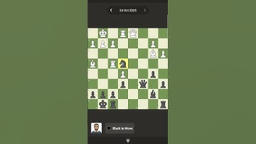 Pause to Solve - Chess.com Daily Puzzle - 24 October, 2025