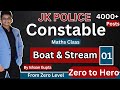 Boat  stream  part 1 maths from zero level by ishaan gupta  for jkp constable aspirants