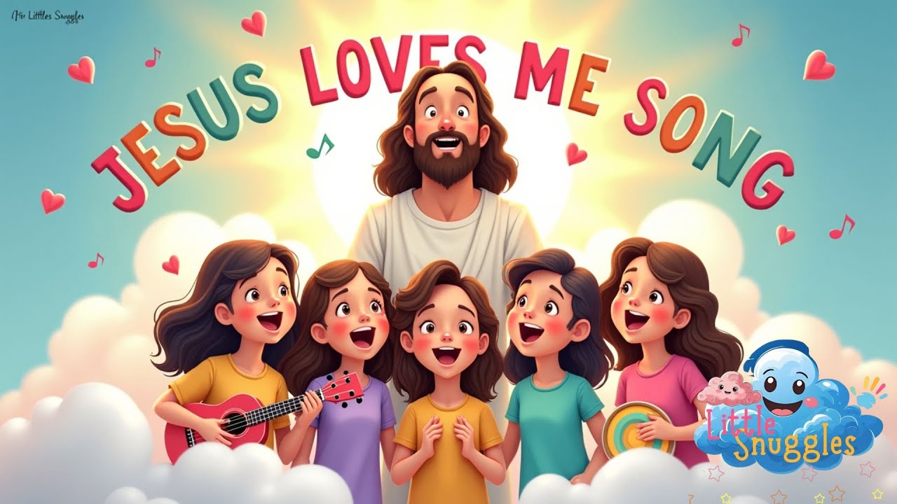 Jesus Loves Me Christian Song for Kids I Christian Bedtime Song for ...