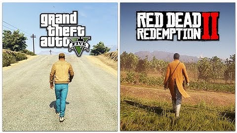 GTA 5 vs. RDR2 -  Physics and Details Comparison 🔥