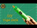 How to make a diy vape stick at home  homemade electric cigarette  creative extra