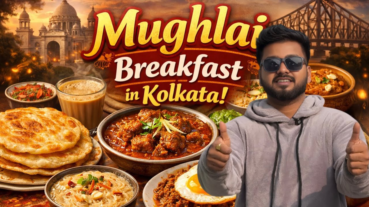 Mughlai Early Morning Breakfast in Kolkata | Best Street Food Tour