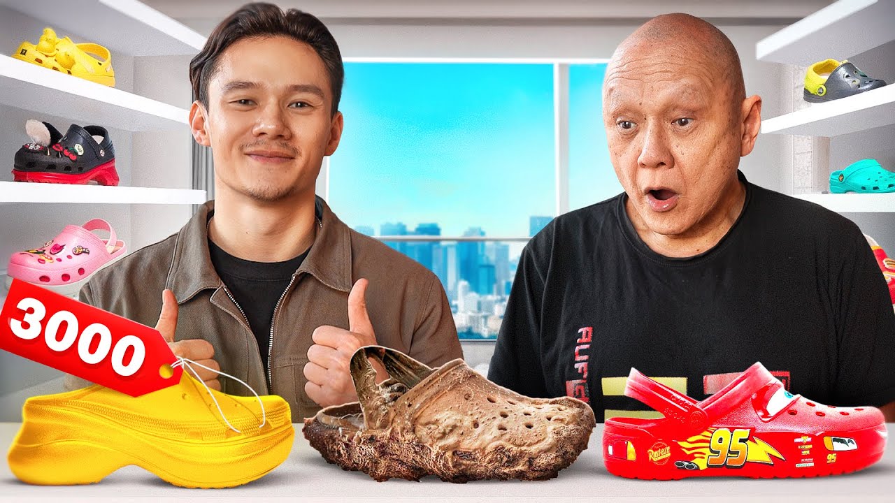 OVERRASKER MIN FAR MED CROCS KOLLEKTION!