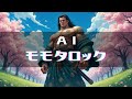 桃太郎をAIがロックにしてくれた『モモタロック』