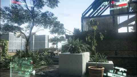 Crysis 2 Multiplayer PC Demo Team Instant Action Gameplay on Skyline