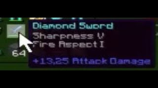 El uhc mas stacked (FULL P4, SHARP 5 FIRE ASPECT ) UHC highlights #1 (win)