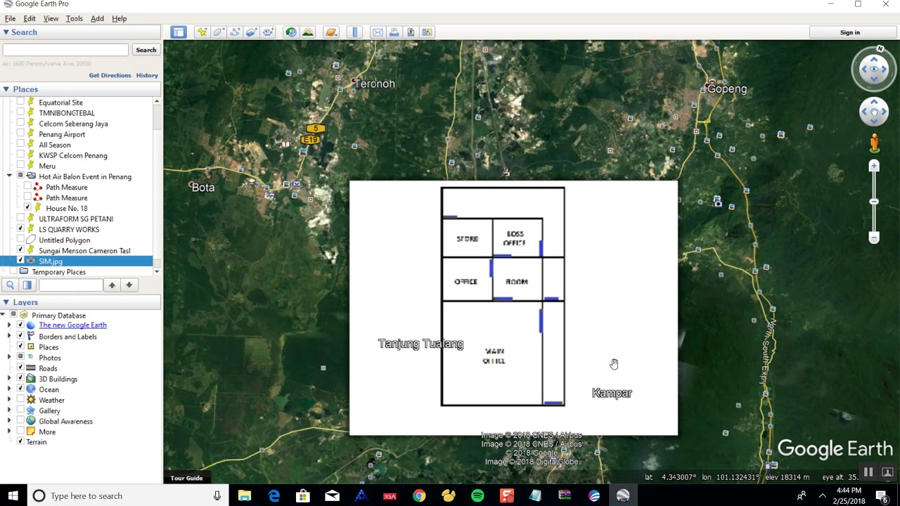 Tutorial Membuat Map Indoor di Mapinfo dan Nemo Analyze
