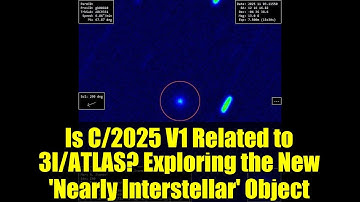 Is C/2025 V1 Related to 3I/ATLAS? Exploring the New 