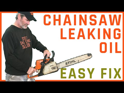 How To Fix a Chainsaw That Leaks Oil