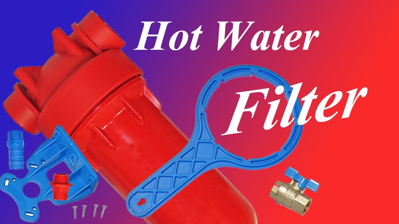 Hot Water Filter Installation - YouTube
