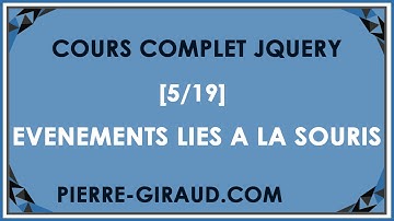 COURS COMPLET JQUERY [5/19] - Gestion d