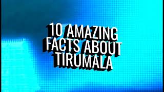 😲🤯10 Amazing Facts About Tirumala You Won't Believe Are True!🔥😱