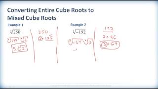 Math 2201 - Ch.4 Sec.4.1 - Simplifying Radicals - Instruction
