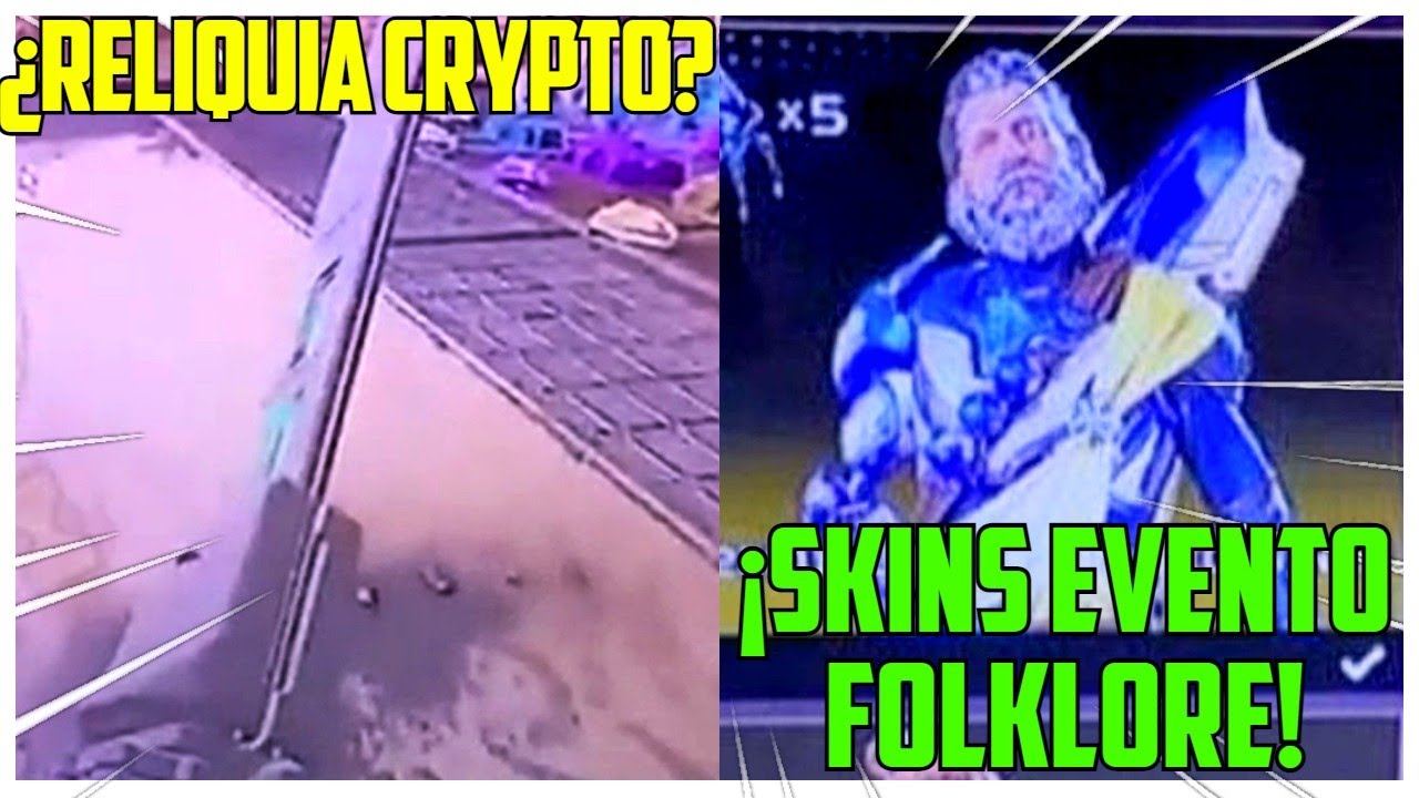 FILTRACIONES: ¿RELIQUIA CRYPTO? + ¡SKINS EVENTO FOLKLORE! APEX LEGENDS  TEMPORADA 11