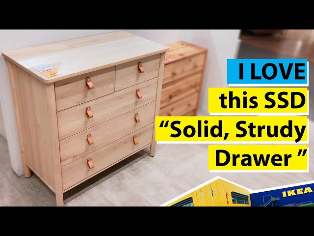 Ikea BJORKSNAS chest of 5 drawers quick review - YouTube