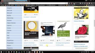 how to download programming books  Android books  Java books  C# books My Sql books