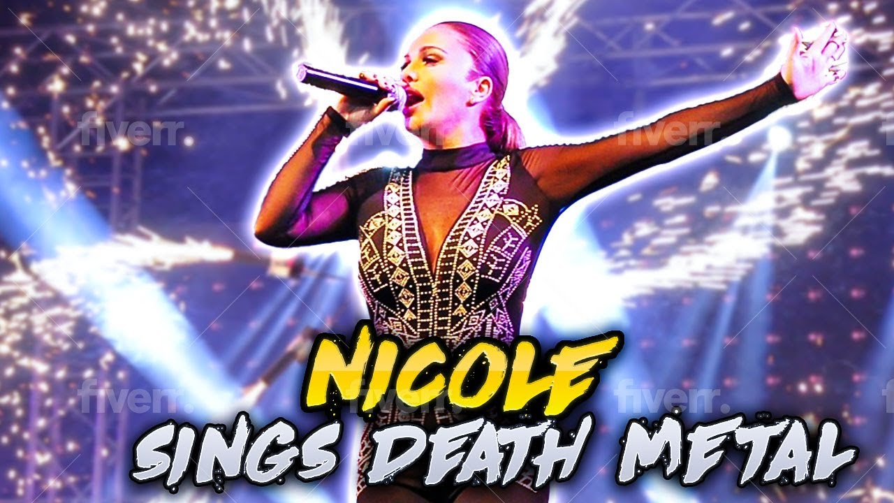 Nicole(German Pop Star) Sings Death Metal