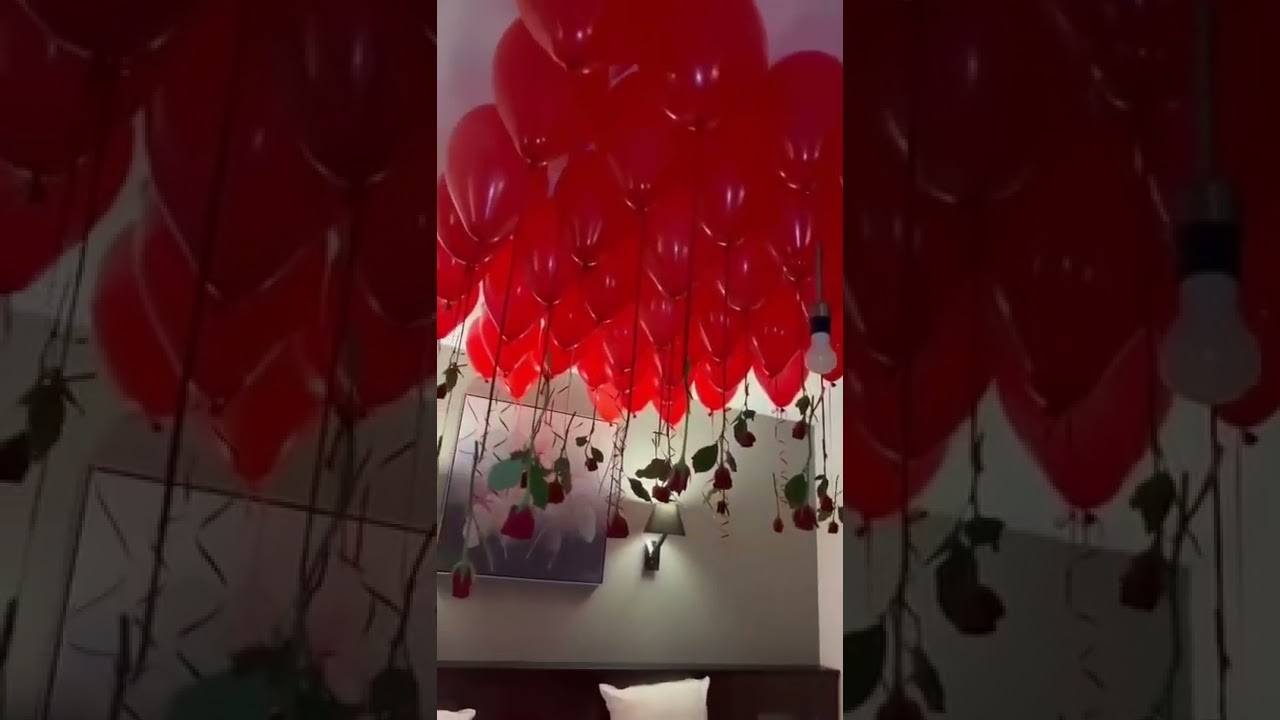 Birthday Couple Room Decoration