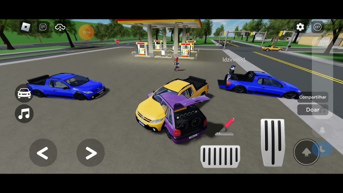 Funk para vcs no Carros Rebaixados BR (Pre-Alpha) do Roblox 