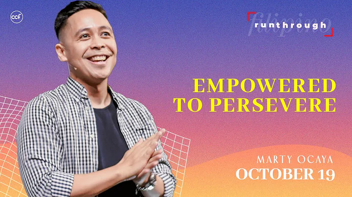 Empowered to Persevere | Marty Ocaya | Run Through