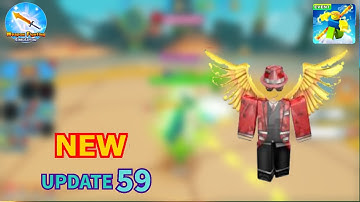 NEW UPDATE 59 in Weapon Fighting Simulator
