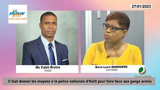 Il faut donner les moyens à la police nationale d'Haiti pour faire face aux gangs armés