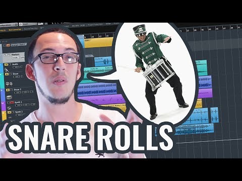 How to sample replace a snare roll with natural dynamics - Joey Sturgis tutorial