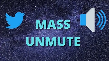 how to mass unmute twitter accounts easily with chrome extension app script tutorial