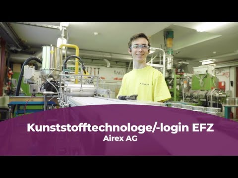 Eine Lehrstelle als Kunststofftechnologe/-login EFZ bei der Airex AG