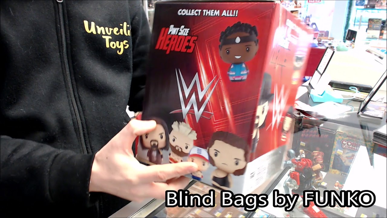 FUNKO WWE Pint Size Heroes (Toy Unboxing)