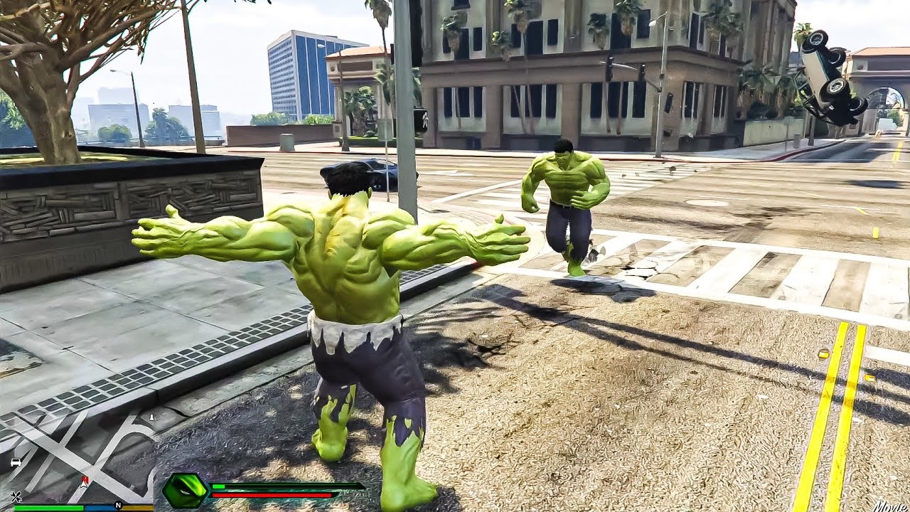 INCREDIBLE HULK vs DEMON HULK 💥 PART 2 | Demon Power Unleashed | GTA 5 Mods