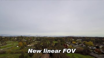 GoPro 4 updated to Linear Field of View - COMPARISON