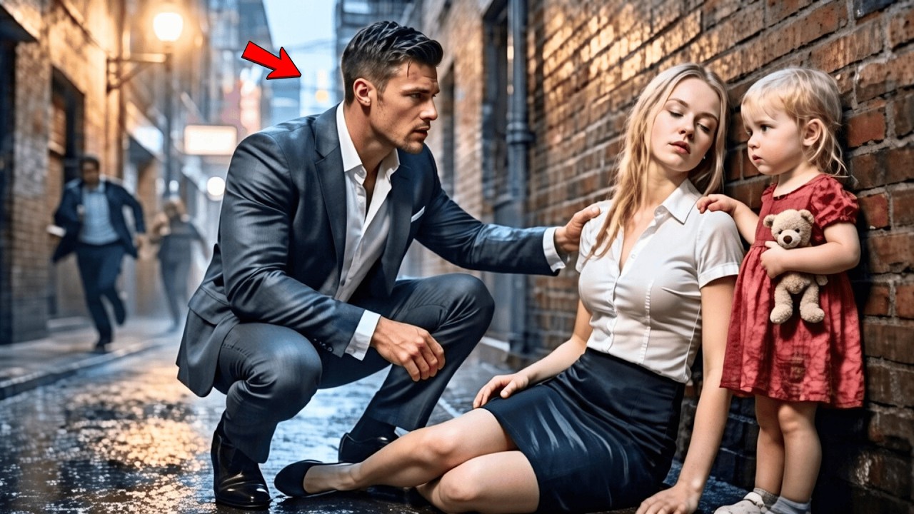 Mama nie może iść… milioner, samotny ojciec, wynosi ją na rękach...