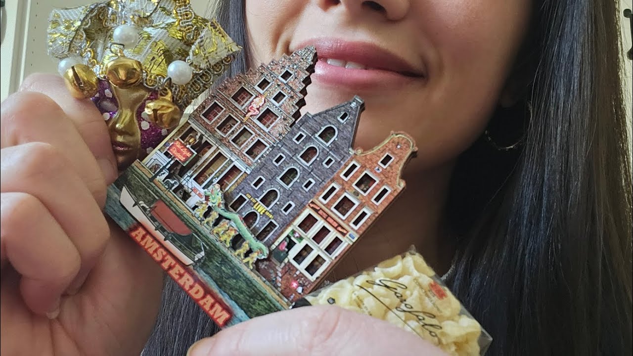 Asmr je vous montre mes magnet frigo #triggers  #magnet