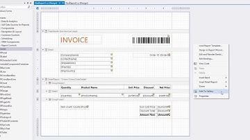 Reporting: Report Gallery
