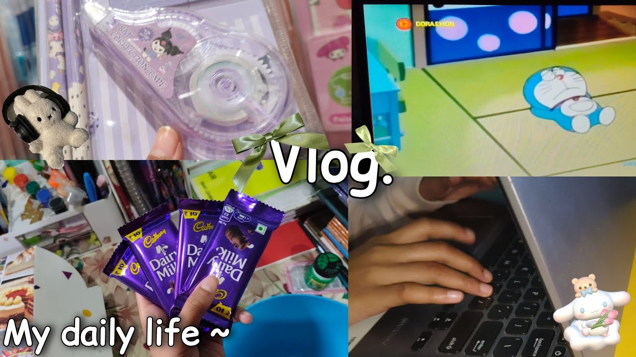 My daily life 🐰 shopping, chocolate, new lipgloss and more 🍀