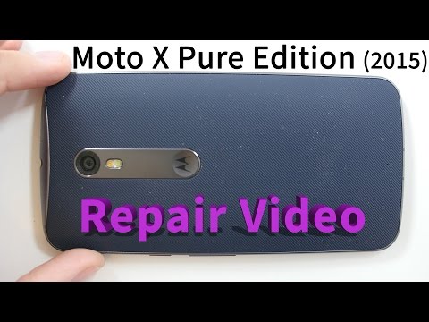 Moto X Pure Edition 2015 Screen Repair, Battery Replacement Xt1575