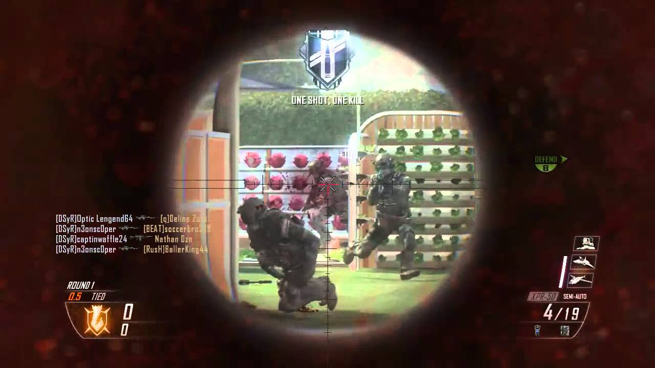 ViLE TwiizT - Black Ops II sniper 5 on screen