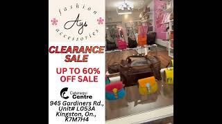 CLEARANCE SALE