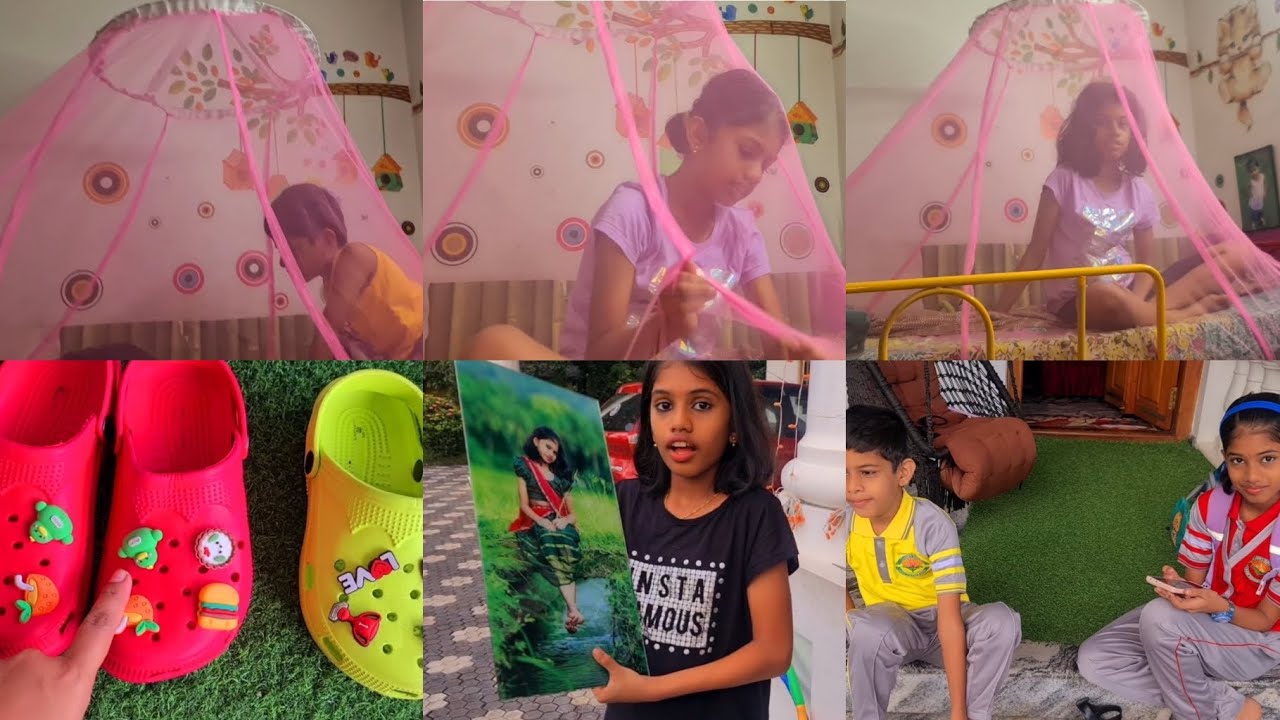 #Tiyakutty #Advikuttan #SchoolGoing DayInMyLife #SurpriseGift #CrocsCharms Changing #NewUniform