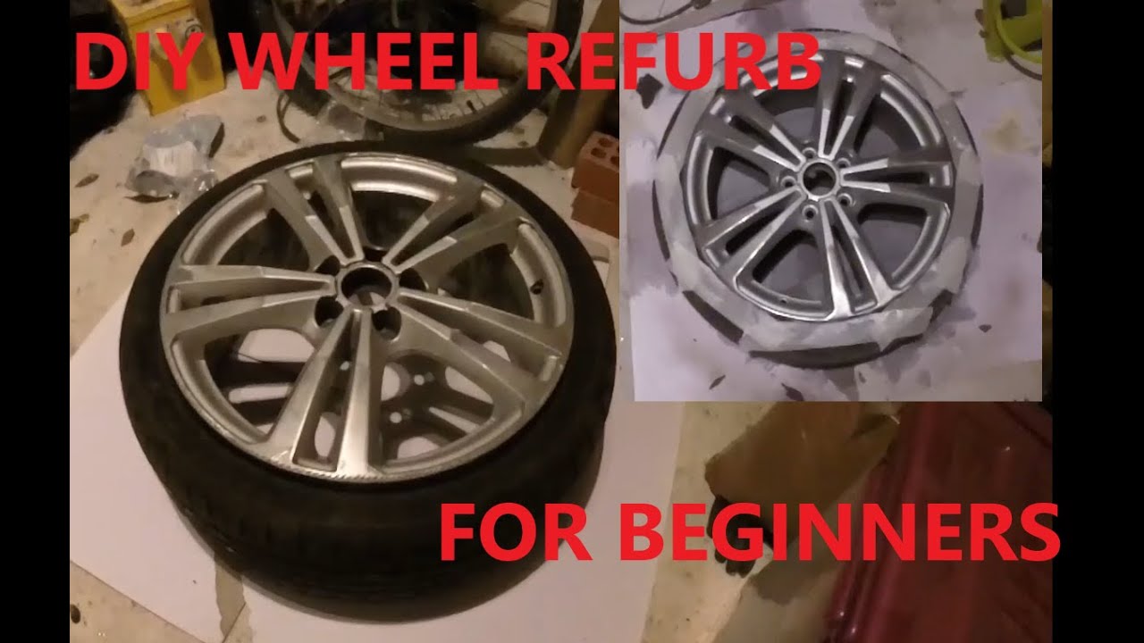 DIY Alloy Wheel Refurb For Beginners Including Polished Face. YouTube