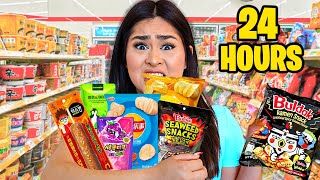 ONLY EATING Asian CONVENIENCE Store Food For 24 HOURS!